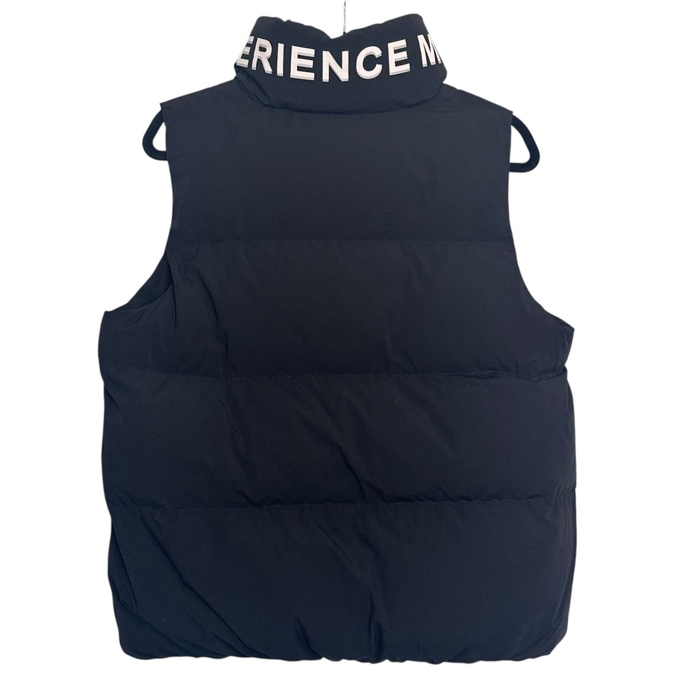 Bosideng Mens Down Puffer Vest Black Experience More Techwear Zip M Gorpcore Ski - Picture 2 of 13